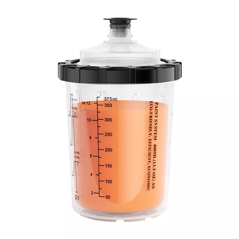 A 400 ml-es eldobható festékpohár rendszer 2.0 a legokosabb választás a modern autóipari és ipari festéshez