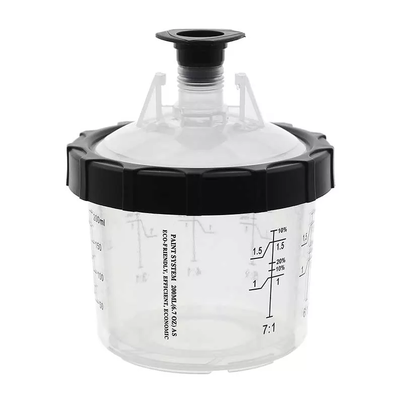 Hogyan alakítja át a 200 ml-es eldobható festékpohár rendszer 1.0 az autóipari és ipari festékszóró hatékonyságát?