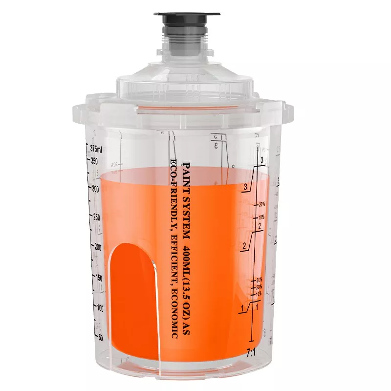 400 ml eldobható spray -csésze rendszer