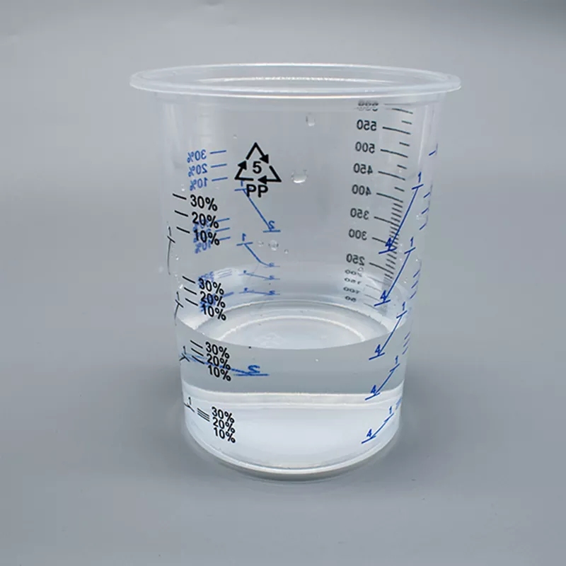 600 ml eldobható PP festékkeverőpohár